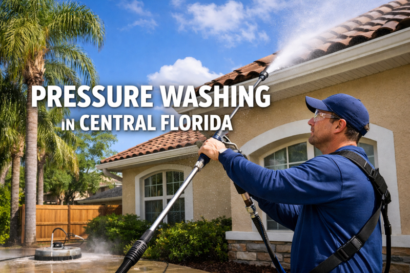Central FL pressure washing services